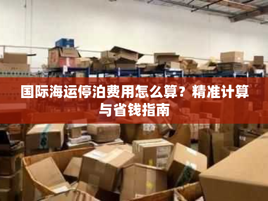 国际海运停泊费用怎么算？精准计算与省钱指南