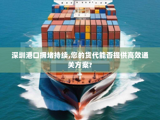 深圳港口拥堵持续,您的货代能否提供高效通关方案?