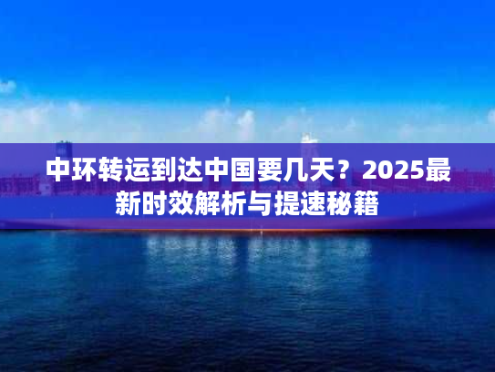 中环转运到达中国要几天？2025最新时效解析与提速秘籍