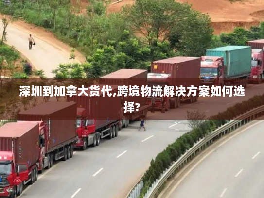 深圳到加拿大货代,跨境物流解决方案如何选择? 深圳到加拿大货代,跨境物流解决方案如何选择?