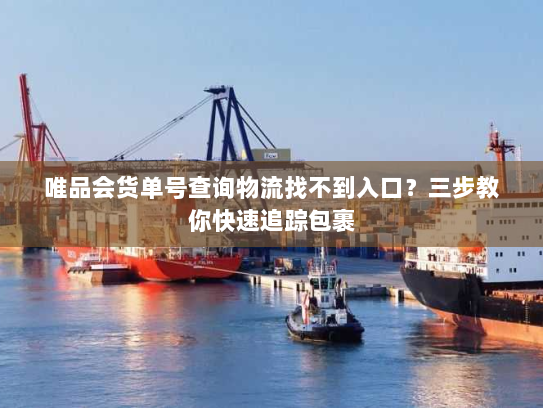 唯品会货单号查询物流找不到入口?三步教你快速追踪包裹 唯品会货单号查询物流找不到入口?三步教你快速追踪包裹