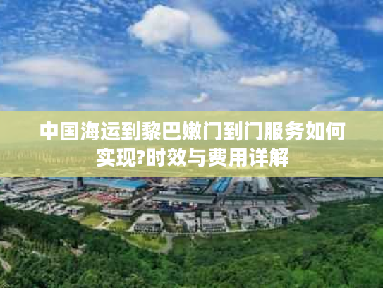 中国海运到黎巴嫩门到门服务如何实现?时效与费用详解