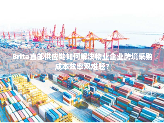 Brita直邮供应链如何解决物业企业跨境采购成本效率双难题？
