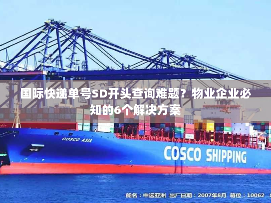 国际快递单号SD开头查询难题?物业企业必知的6个解决方案 国际快递单号SD开头查询难题?物业企业必知的6个解决方案