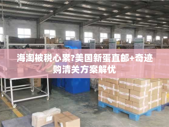 海淘被税心累?美国新蛋直邮+奇迹购清关方案解忧 海淘被税心累?美国新蛋直邮+奇迹购清关方案解忧