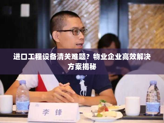 进口工程设备清关难题？物业企业高效解决方案揭秘