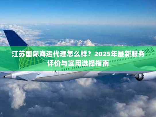 江苏国际海运代理怎么样？2025年最新服务评价与实用选择指南