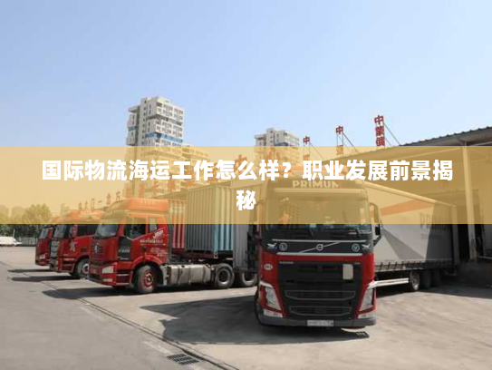 国际物流海运工作怎么样?职业发展前景揭秘 国际物流海运工作怎么样?职业发展前景揭秘