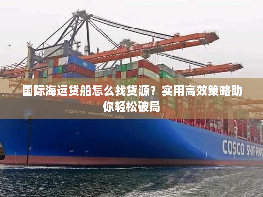 国际海运货船怎么找货源？实用高效策略助你轻松破局