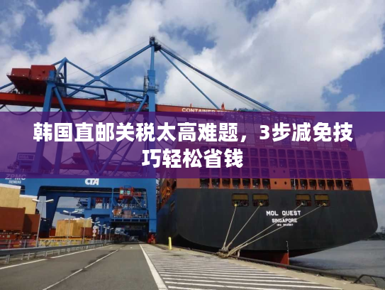韩国直邮关税太高难题，3步减免技巧轻松省钱