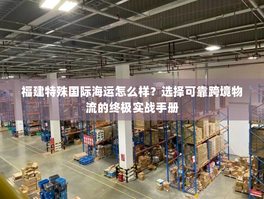 福建特殊国际海运怎么样？选择可靠跨境物流的终极实战手册
