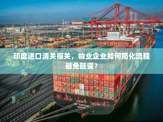 印度进口清关报关，物业企业如何简化流程避免延误？