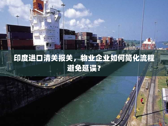 印度进口清关报关，物业企业如何简化流程避免延误？
