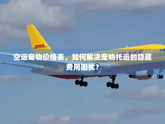 空运宠物价格表,如何解决宠物托运的隐藏费用困扰? 空运宠物价格表,如何解决宠物托运的隐藏费用困扰?
