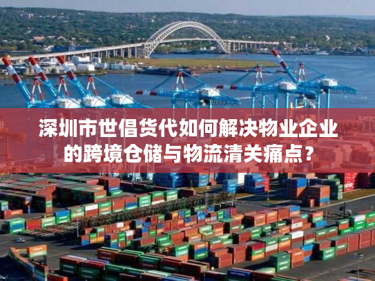 深圳市世倡货代如何解决物业企业的跨境仓储与物流清关痛点？