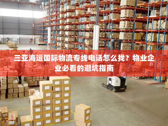 三亚海运国际物流专线电话怎么找？物业企业必看的避坑指南