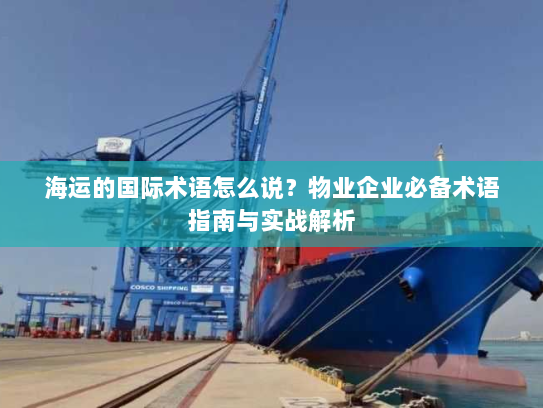 海运的国际术语怎么说?物业企业必备术语指南与实战解析 海运的国际术语怎么说?物业企业必备术语指南与实战解析