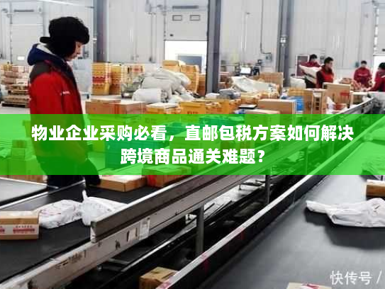 物业企业采购必看，直邮包税方案如何解决跨境商品通关难题？