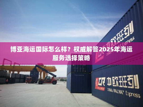 博亚海运国际怎么样？权威解答2025年海运服务选择策略