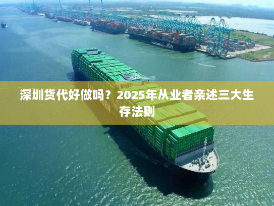 深圳货代好做吗？2025年从业者亲述三大生存法则