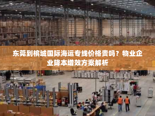 东莞到槟城国际海运专线价格贵吗?物业企业降本增效方案解析 东莞到槟城国际海运专线价格贵吗?物业企业降本增效方案解析