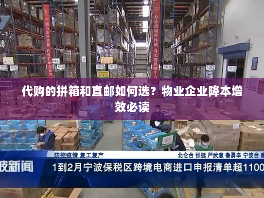 代购的拼箱和直邮如何选?物业企业降本增效必读 代购的拼箱和直邮如何选?物业企业降本增效必读