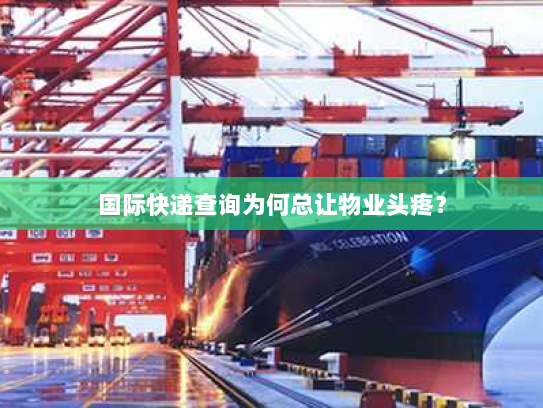 国际快递查询为何总让物业头疼？