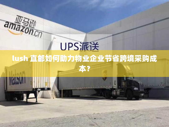 lush 直邮如何助力物业企业节省跨境采购成本? lush 直邮如何助力物业企业节省跨境采购成本?