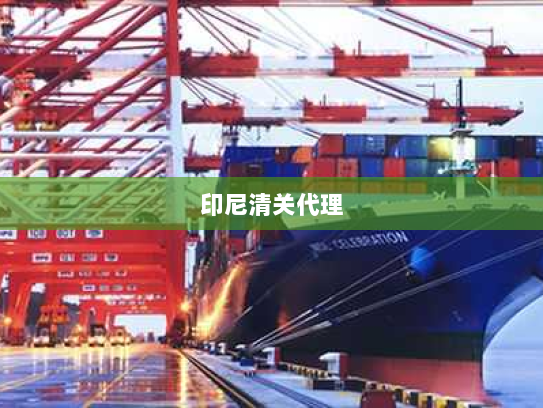 印尼清关代理 印尼清关代理
