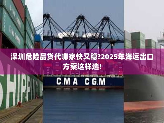 深圳危险品货代哪家快又稳?2025年海运出口方案这样选! 深圳危险品货代哪家快又稳?2025年海运出口方案这样选!