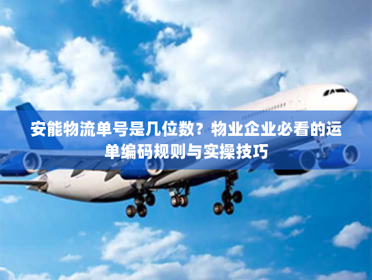 安能物流单号是几位数?物业企业必看的运单编码规则与实操技巧 安能物流单号是几位数?物业企业必看的运单编码规则与实操技巧