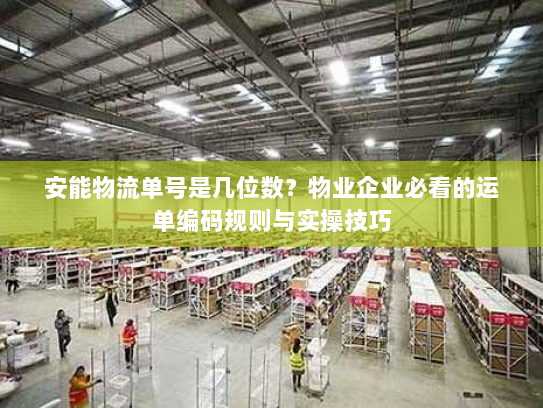 安能物流单号是几位数?物业企业必看的运单编码规则与实操技巧 安能物流单号是几位数?物业企业必看的运单编码规则与实操技巧