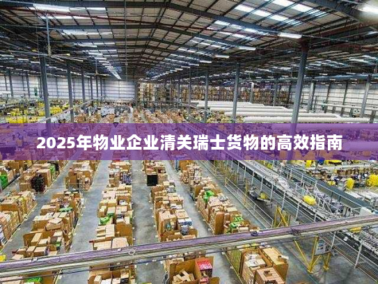 2025年物业企业清关瑞士货物的高效指南 2025年物业企业清关瑞士货物的高效指南