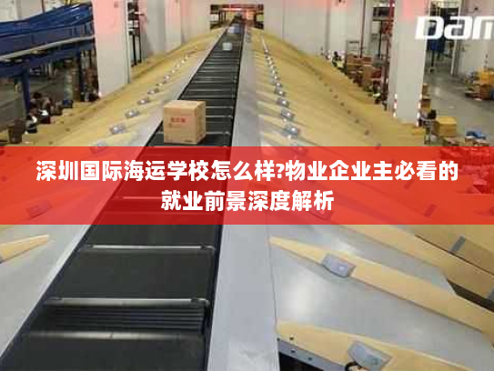 深圳国际海运学校怎么样?物业企业主必看的就业前景深度解析