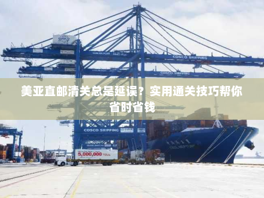 美亚直邮清关总是延误?实用通关技巧帮你省时省钱 美亚直邮清关总是延误?实用通关技巧帮你省时省钱