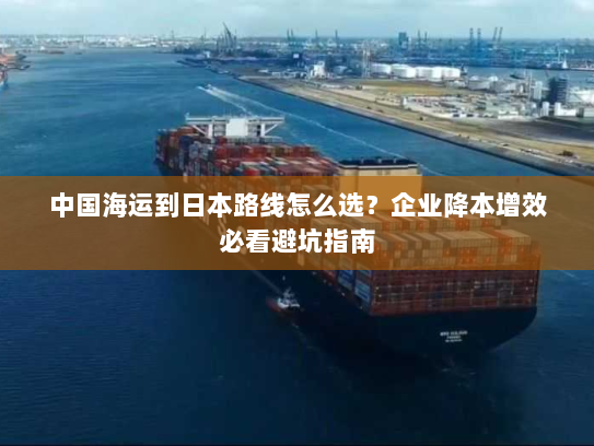 中国海运到日本路线怎么选?企业降本增效必看避坑指南 中国海运到日本路线怎么选?企业降本增效必看避坑指南