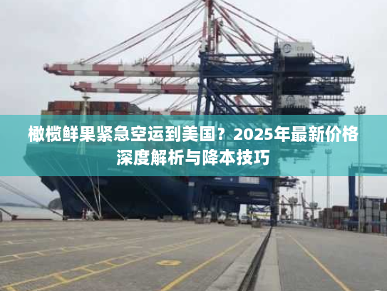 橄榄鲜果紧急空运到美国?2025年最新价格深度解析与降本技巧 橄榄鲜果紧急空运到美国?2025年最新价格深度解析与降本技巧