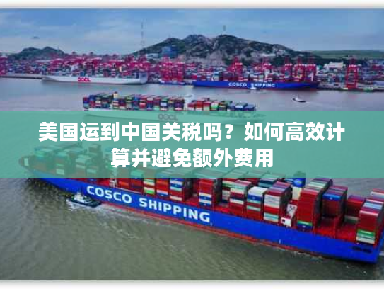美国运到中国关税吗？如何高效计算并避免额外费用