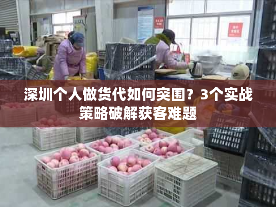深圳个人做货代如何突围？3个实战策略破解获客难题