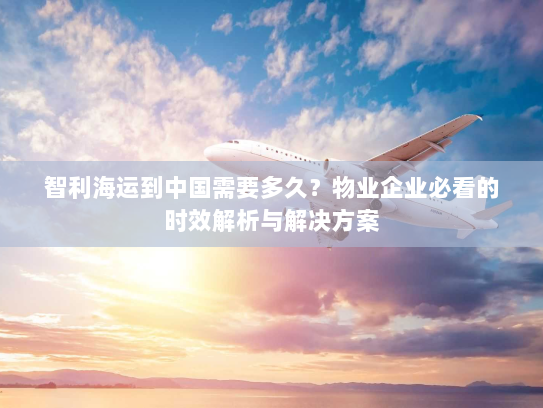 智利海运到中国需要多久?物业企业必看的时效解析与解决方案 智利海运到中国需要多久?物业企业必看的时效解析与解决方案