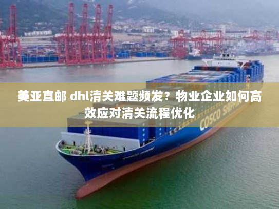 美亚直邮 dhl清关难题频发?物业企业如何高效应对清关流程优化 美亚直邮 dhl清关难题频发?物业企业如何高效应对清关流程优化