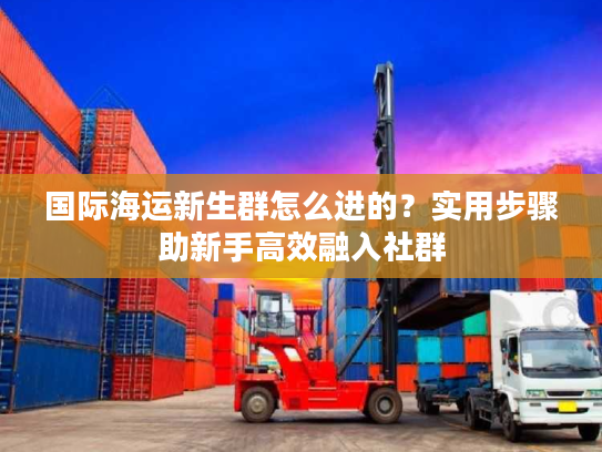 国际海运新生群怎么进的？实用步骤助新手高效融入社群