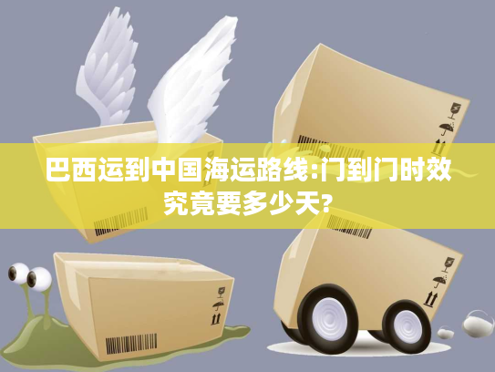 巴西运到中国海运路线:门到门时效究竟要多少天? 巴西运到中国海运路线:门到门时效究竟要多少天?