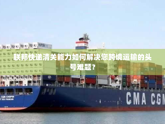 联邦快递清关能力如何解决您跨境运输的头号难题？