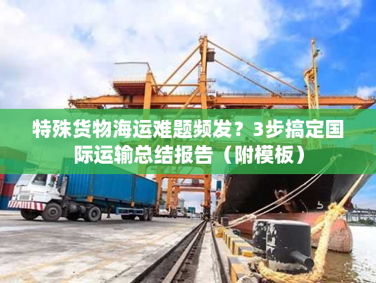 特殊货物海运难题频发?3步搞定国际运输总结报告(附模板) 特殊货物海运难题频发?3步搞定国际运输总结报告(附模板)