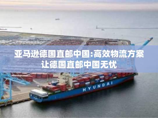 亚马逊德国直邮中国:高效物流方案让德国直邮中国无忧