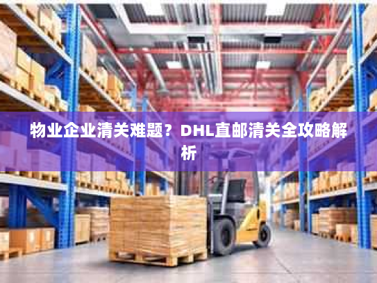 物业企业清关难题?DHL直邮清关全攻略解析 物业企业清关难题?DHL直邮清关全攻略解析