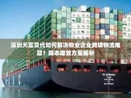 深圳天富货代如何解决物业企业跨境物流难题?降本增效方案解析 深圳天富货代如何解决物业企业跨境物流难题?降本增效方案解析