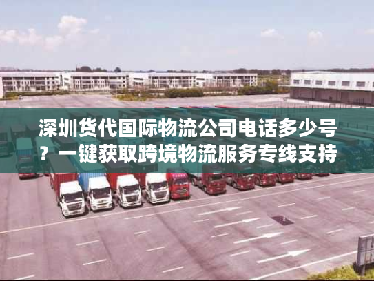 深圳货代国际物流公司电话多少号？一键获取跨境物流服务专线支持