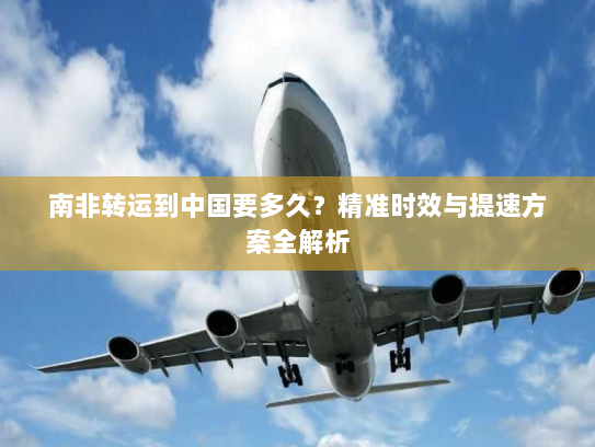 南非转运到中国要多久？精准时效与提速方案全解析